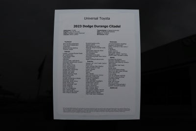 2023 Dodge Durango Citadel