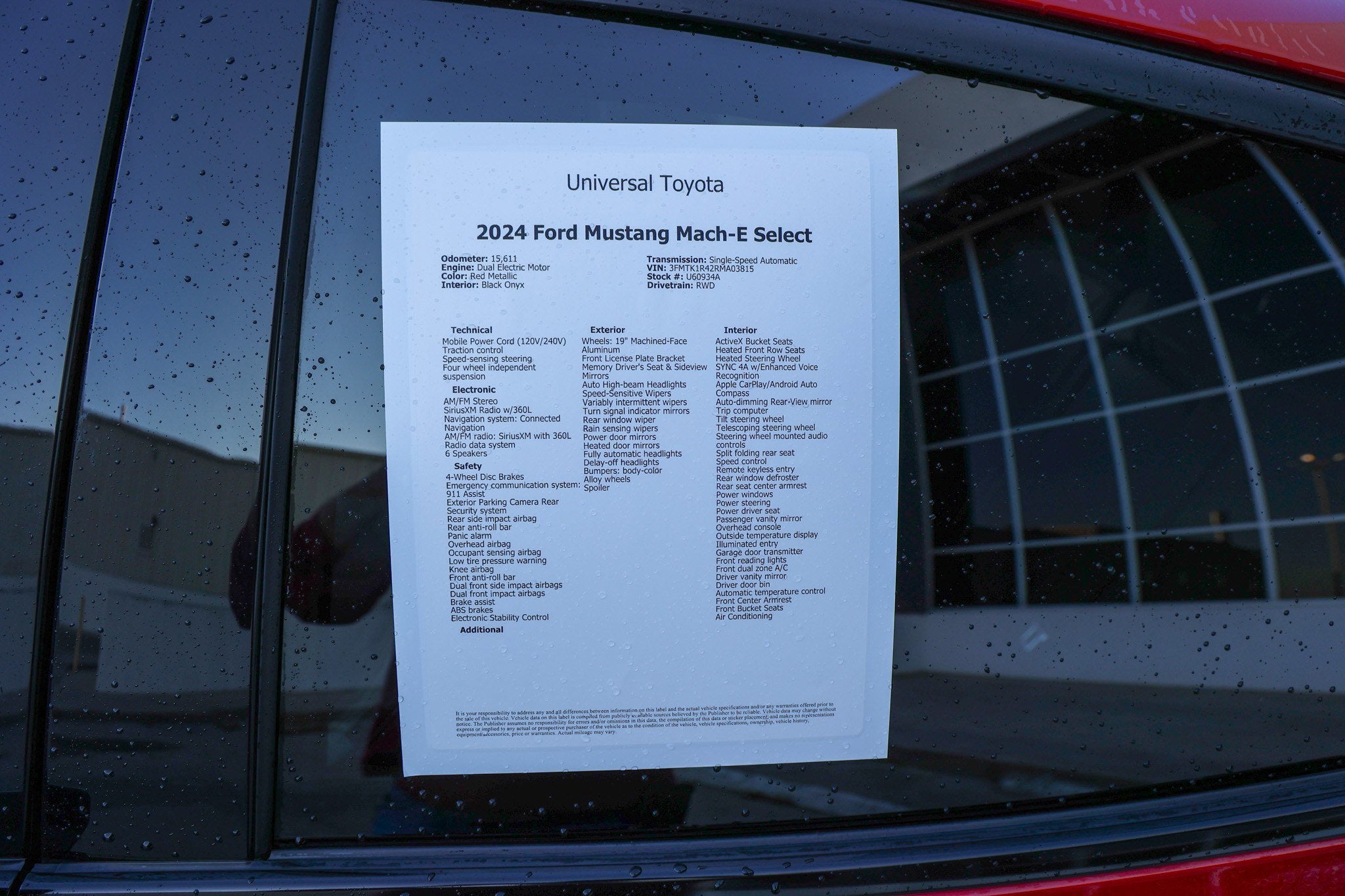 2024 Ford Mustang Mach-E Select