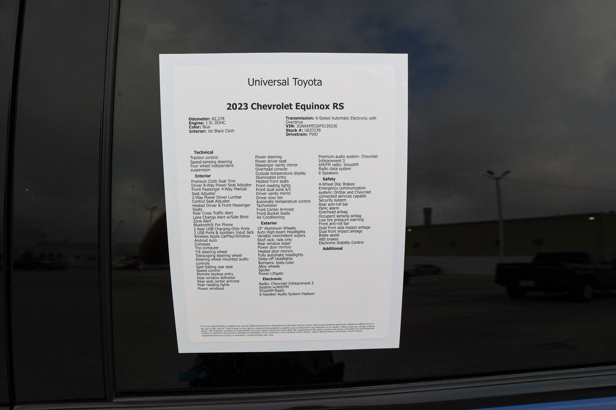 2023 Chevrolet Equinox RS