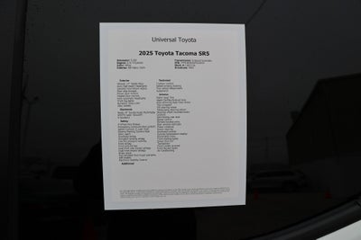 2025 Toyota TACOMA SR5 SR5