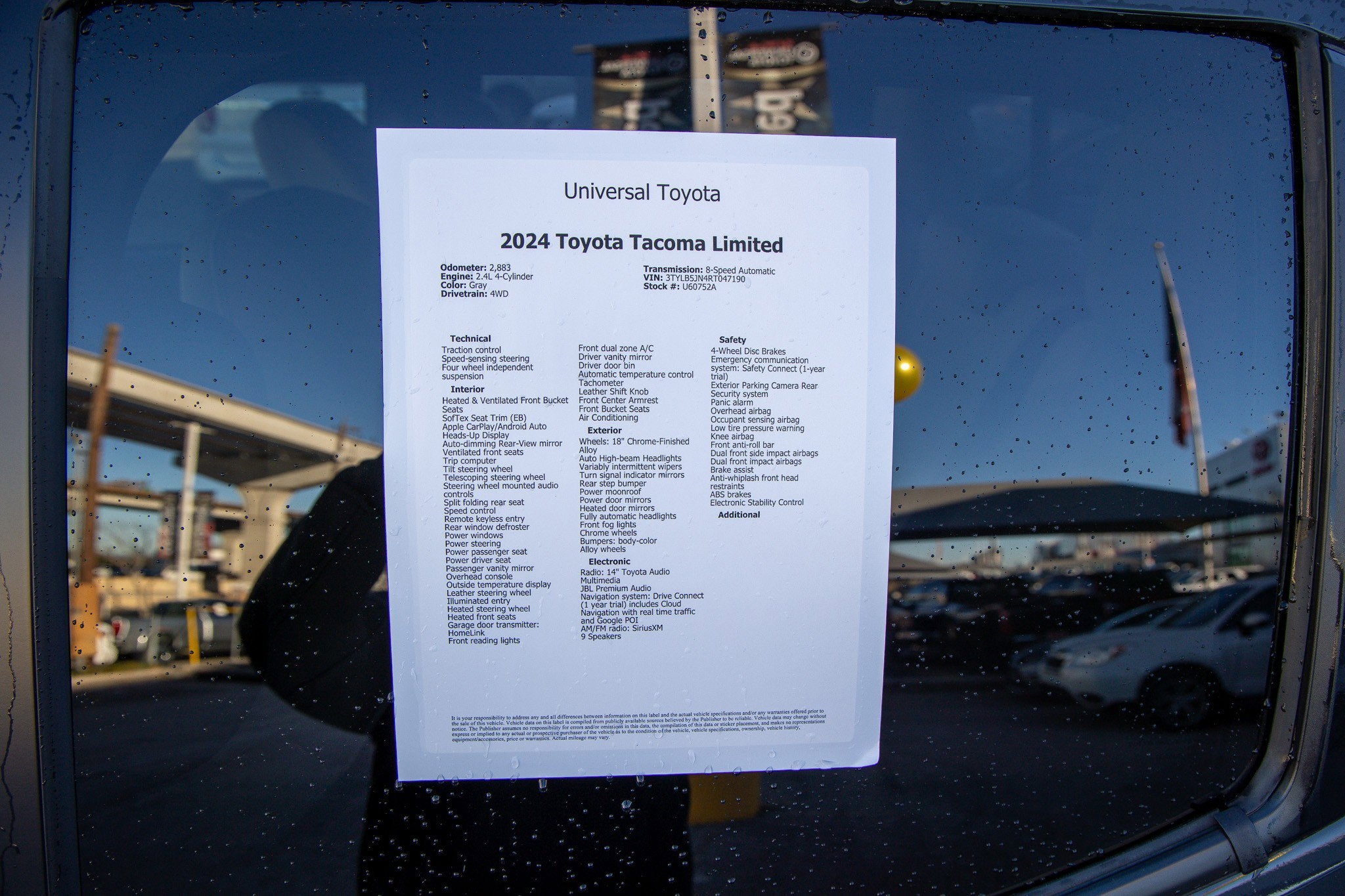 2024 Toyota TACOMA LIMITED Limited