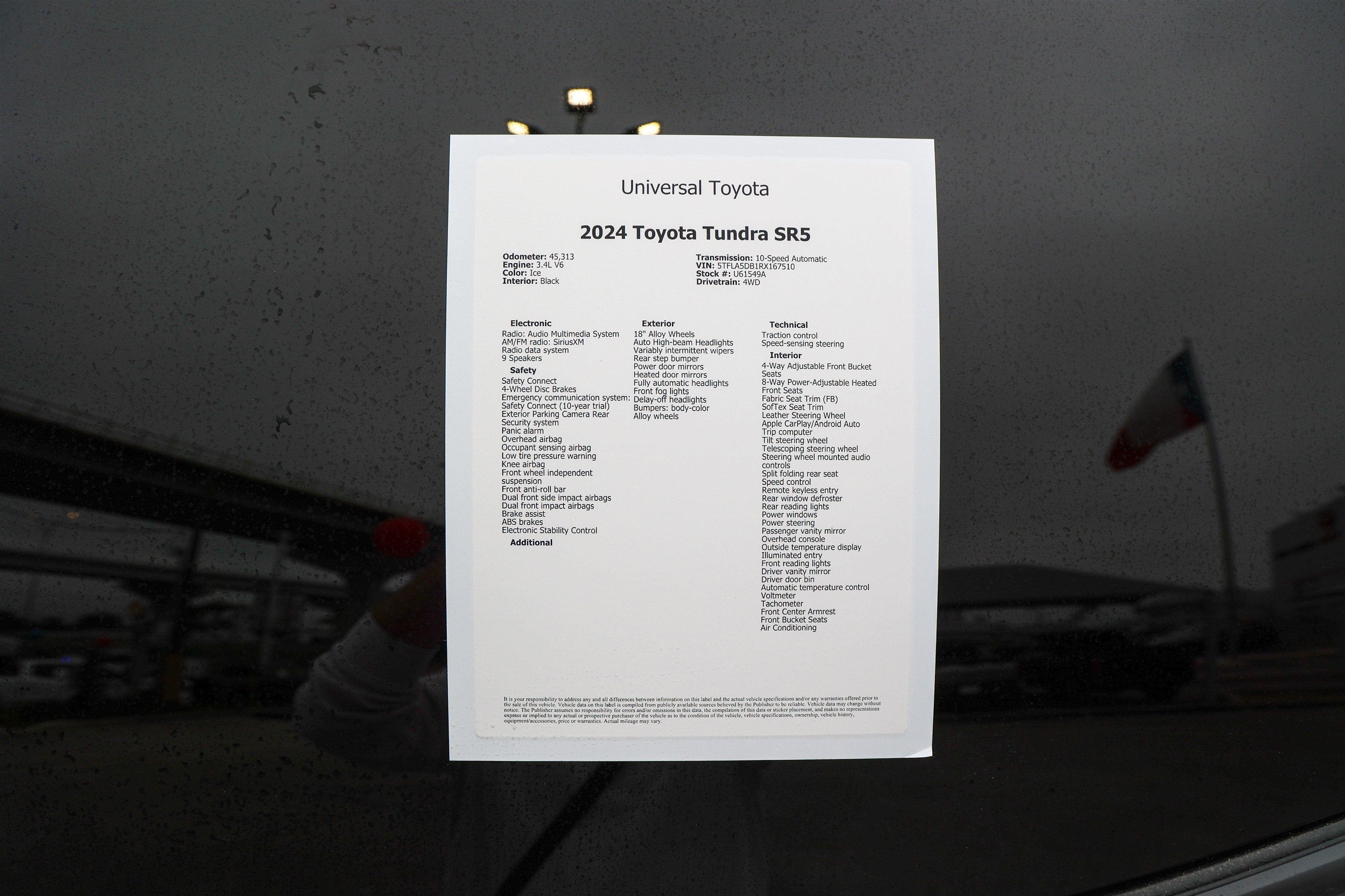 2024 Toyota TUNDRA 4X4 SR5