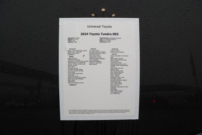2024 Toyota TUNDRA 4X4 SR5