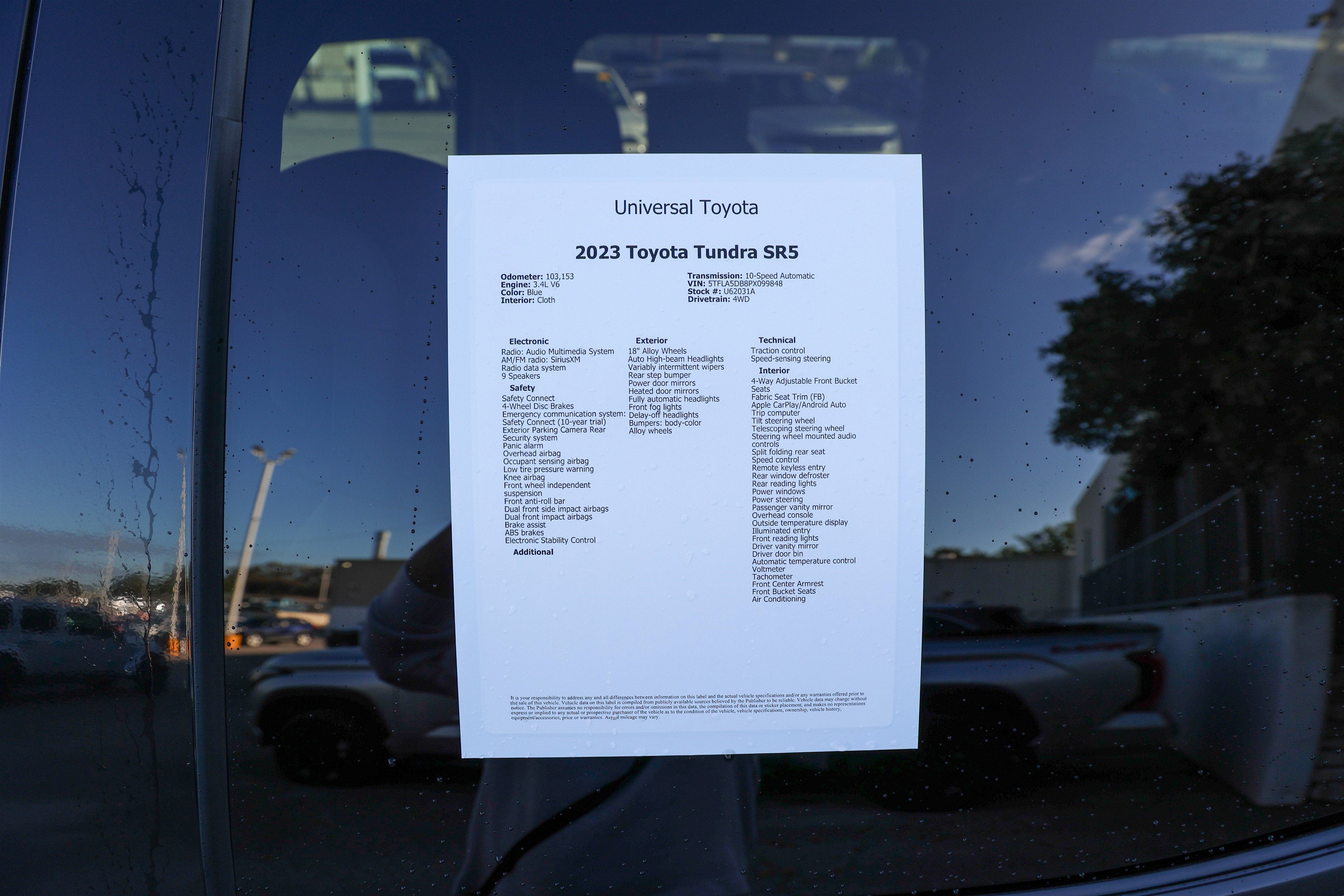 2023 Toyota TUNDRA 4X4 SR5