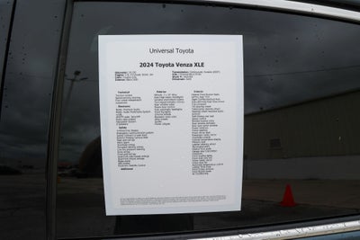 2024 Toyota Venza XLE
