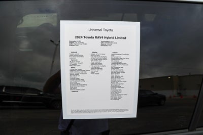 2024 Toyota RAV4 Hybrid Hybrid Limited