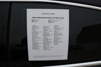 2023 Volkswagen Arteon SEL R-Line