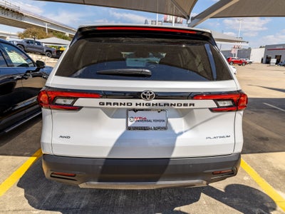 2026 Toyota Grand Highlander Platinum