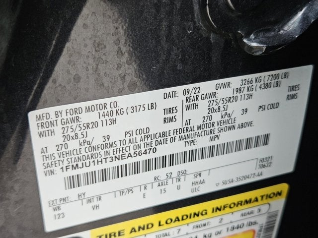 2022 Ford Expedition XLT