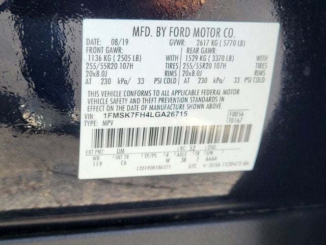 2020 Ford Explorer Limited