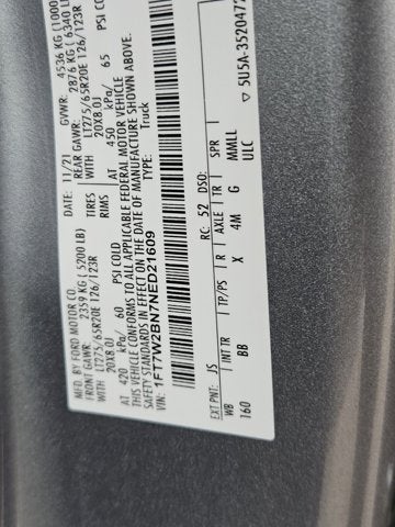 2022 Ford Super Duty F-250 SRW Platinum