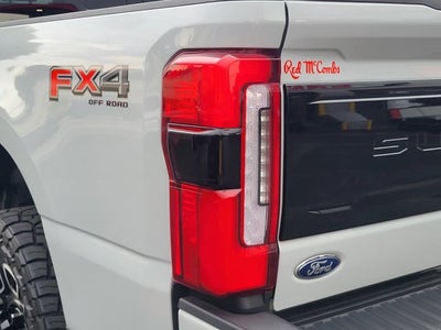 2025 Ford Super Duty F-350 SRW Platinum