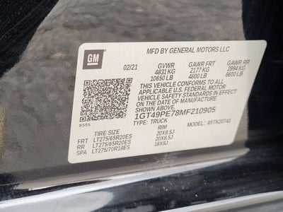 2021 GMC Sierra 2500HD AT4