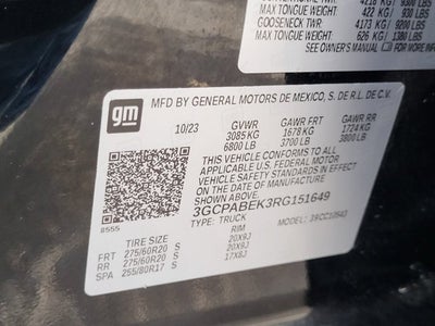 2024 Chevrolet Silverado 1500 Custom