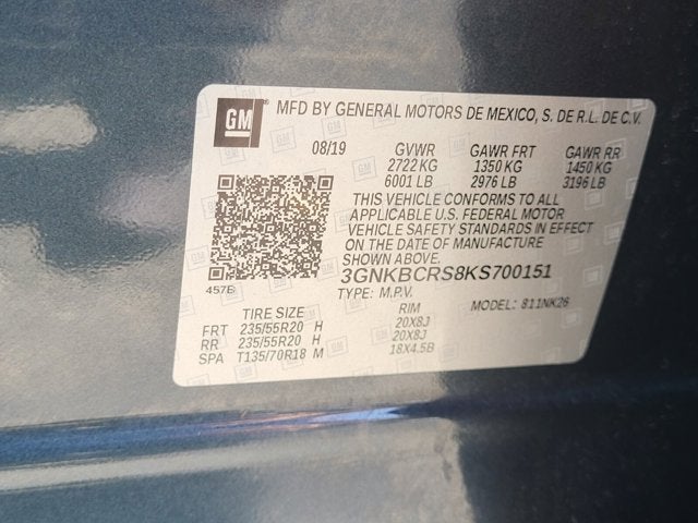 2019 Chevrolet Blazer 4DR FWD LT