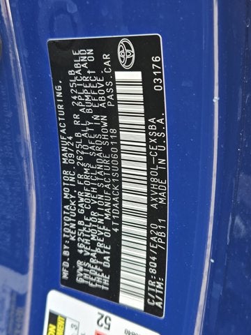 2025 Toyota Camry SE