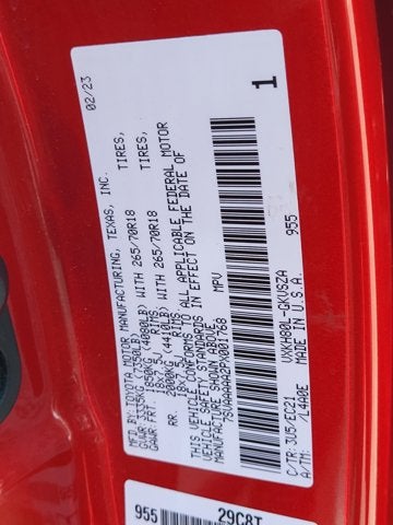 2023 Toyota Sequoia Limited