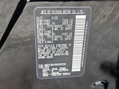 2022 Nissan Armada SL