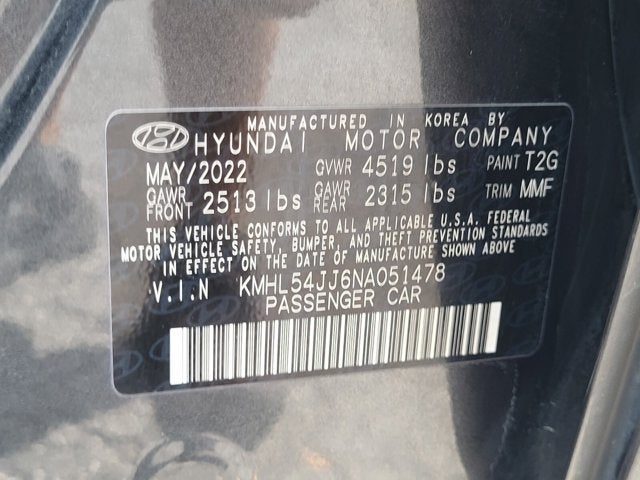 2022 Hyundai Sonata Hybrid Limited