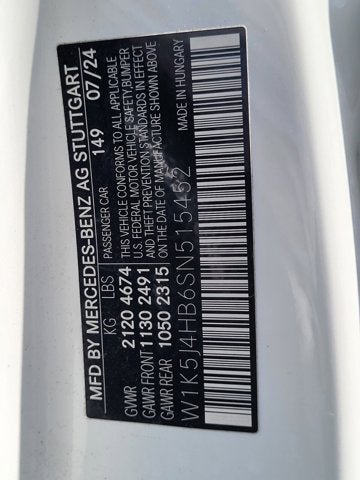 2025 Mercedes-Benz CLA CLA 250