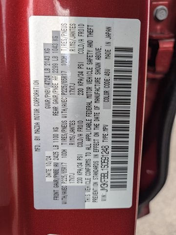 2025 Mazda Mazda CX-5 2.5 S Select Package