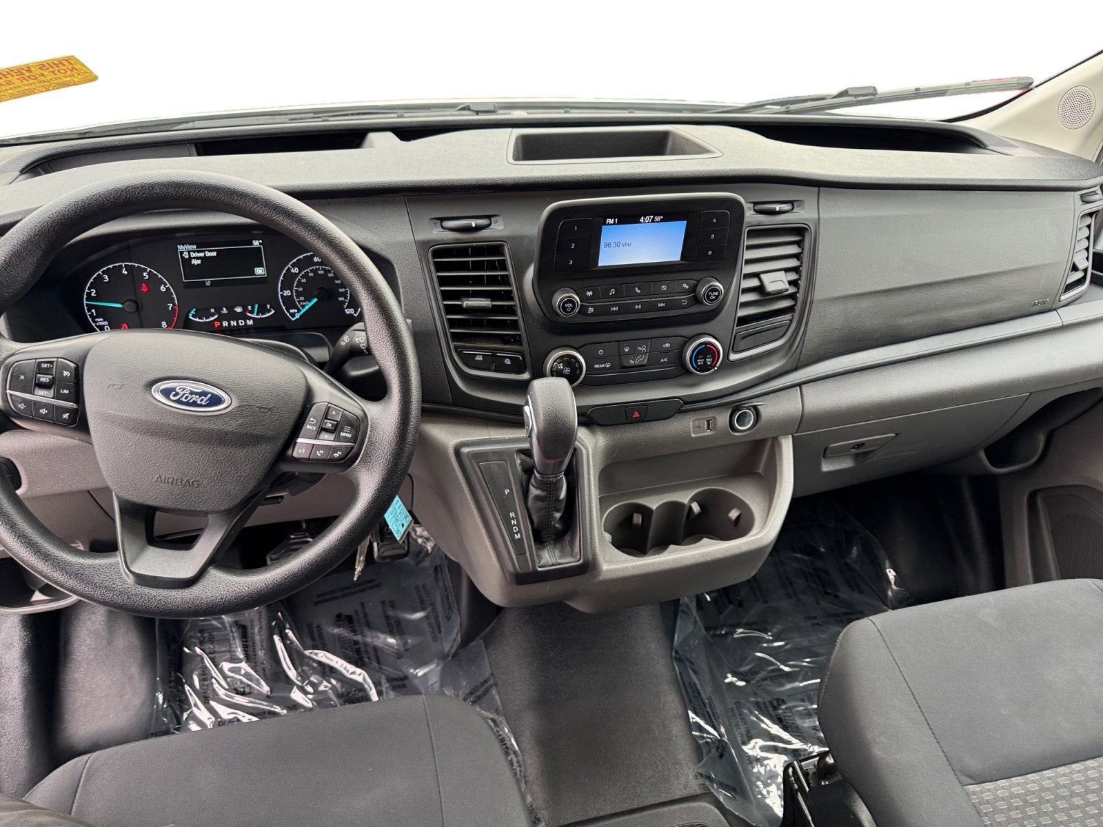 2024 Ford Transit Cargo Van T-250 130" Low Rf 9070 GVWR RWD