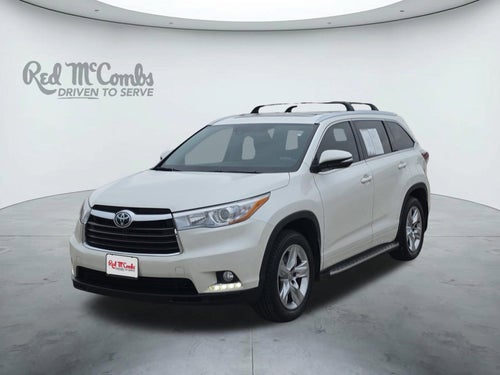 2016 Toyota Highlander Limited Platinum