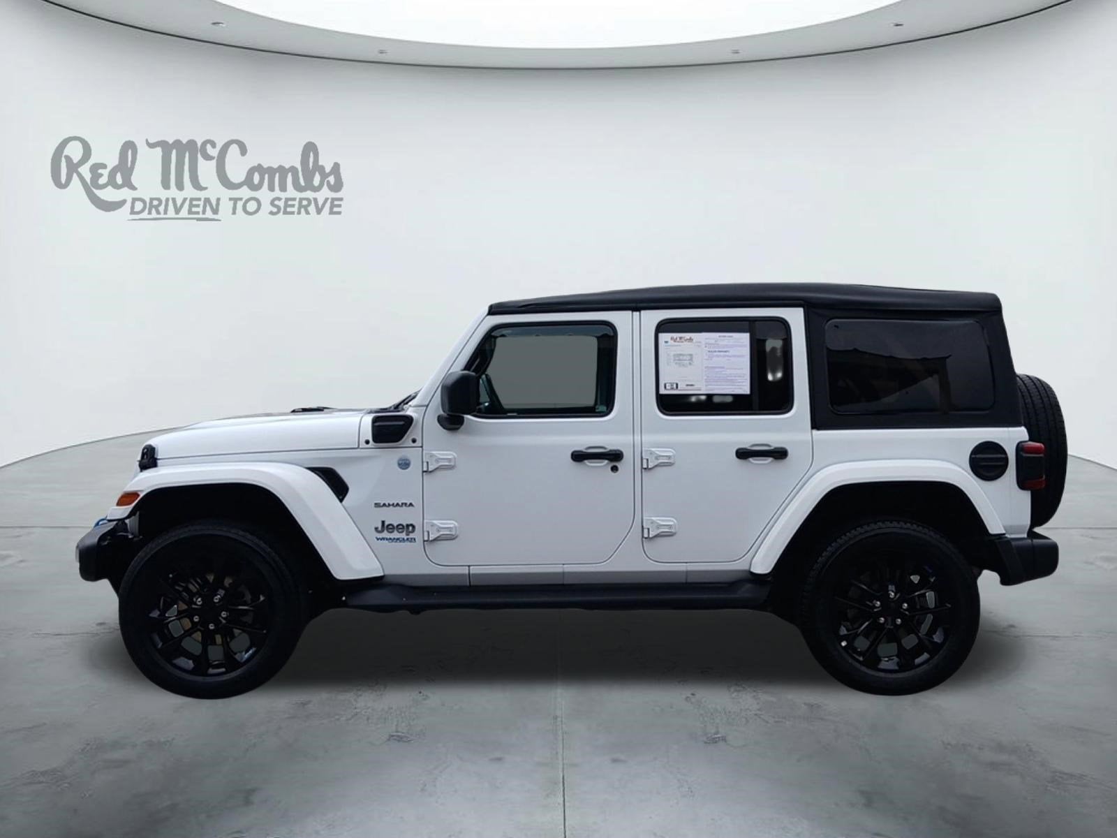 2022 Jeep Wrangler Unlimited Sahara 4xe W/ ANDROID AUTO & APPLE CARPLAY
