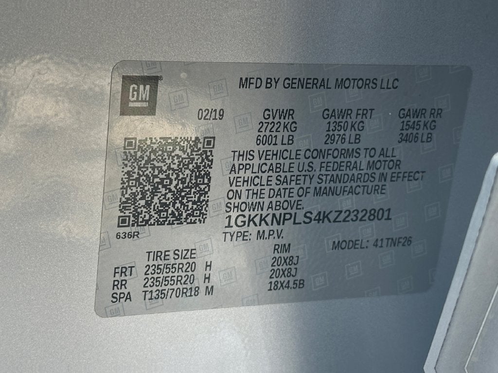 2019 GMC Acadia Denali