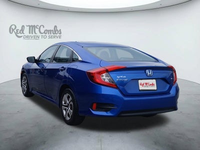 2018 Honda Civic LX W/ BACK-UP CAMERA & ENGINE IMMOBILIZER