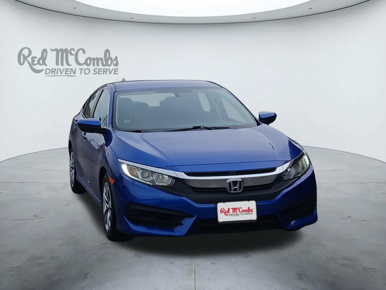 2018 Honda Civic LX W/ BACK-UP CAMERA & ENGINE IMMOBILIZER