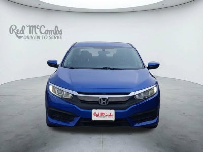 2018 Honda Civic LX W/ BACK-UP CAMERA & ENGINE IMMOBILIZER
