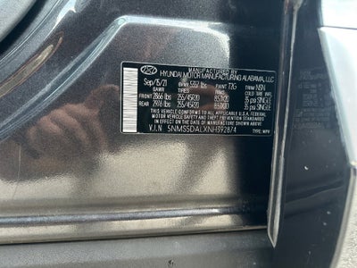 2022 Hyundai Santa Fe Calligraphy
