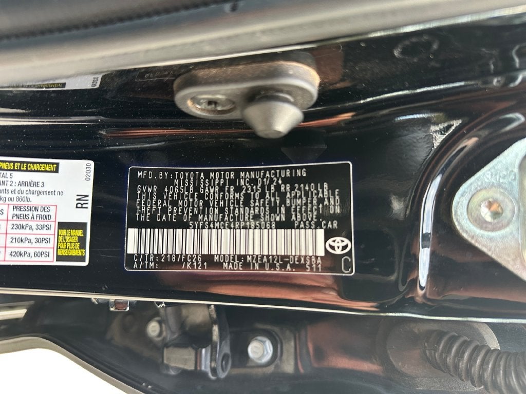 2024 Toyota Corolla SE