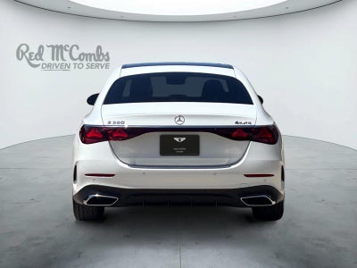 2025 Mercedes-Benz E-Class E 350 4MATIC®