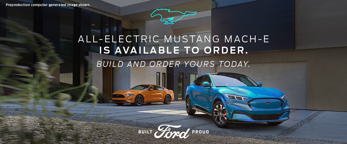Pre-Order The New Mach-E At McCombs Ford West header